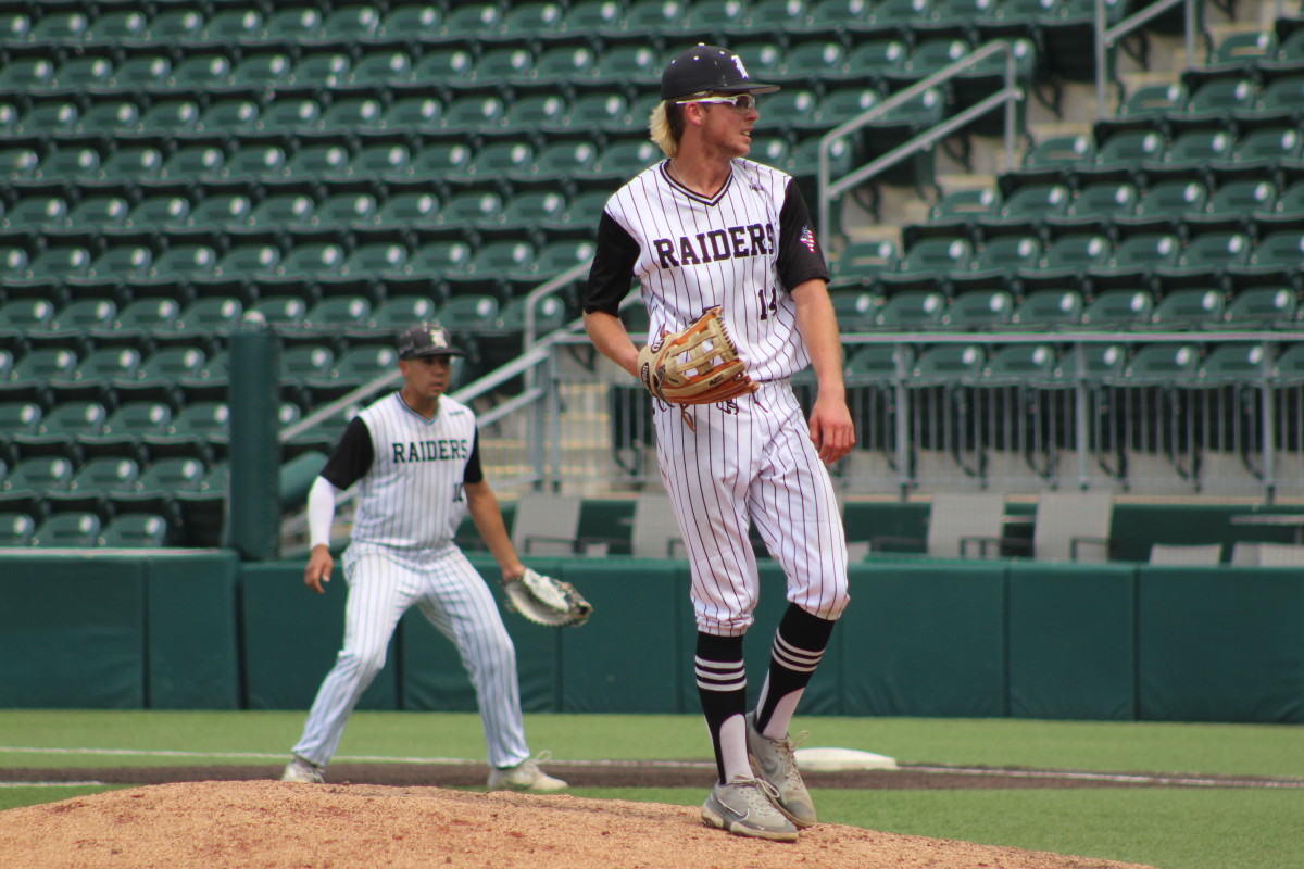 Texarkana Liberty-Eylau Canyon Randall 4A UIL state semifinals Texas baseball playoffs 060723 Andrew McCulloch 531